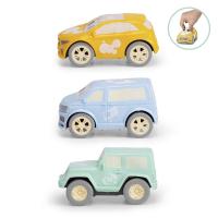 ABC Cozy Friends auto 11 cm, 3 druhy